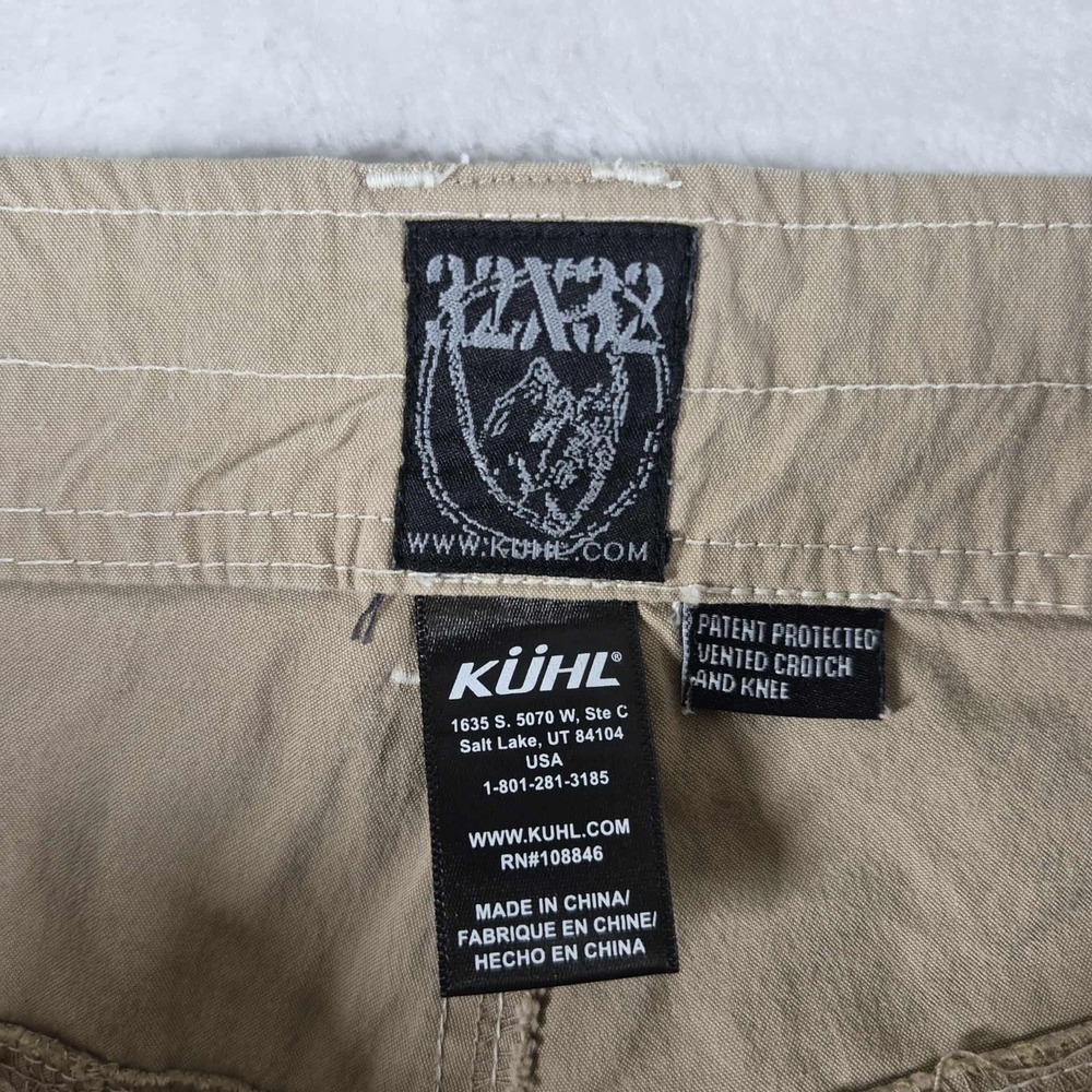 Kuhl Radikl Pants Men's 32x32 Beige Outdoors Hiking Gorpcore Casual Comfort - Picture 7 of 15